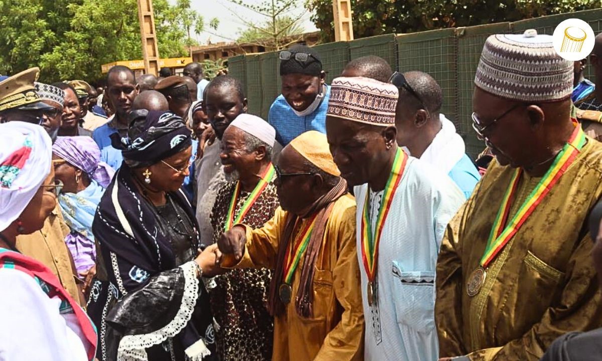 Première visite de la ministre de la Santé et du Développement social à Bandiagara