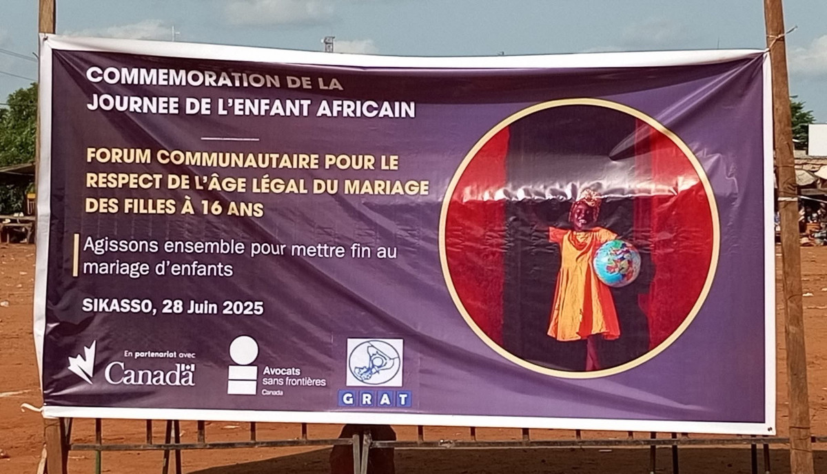 Comment faire respecter l’âge légal du mariage des filles à Sikasso ?