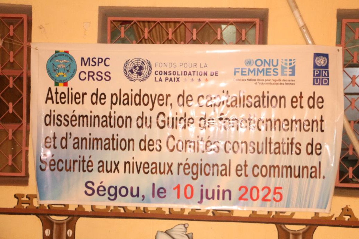 Atelier régional sur l’appropriation du guide des CCS à Ségou