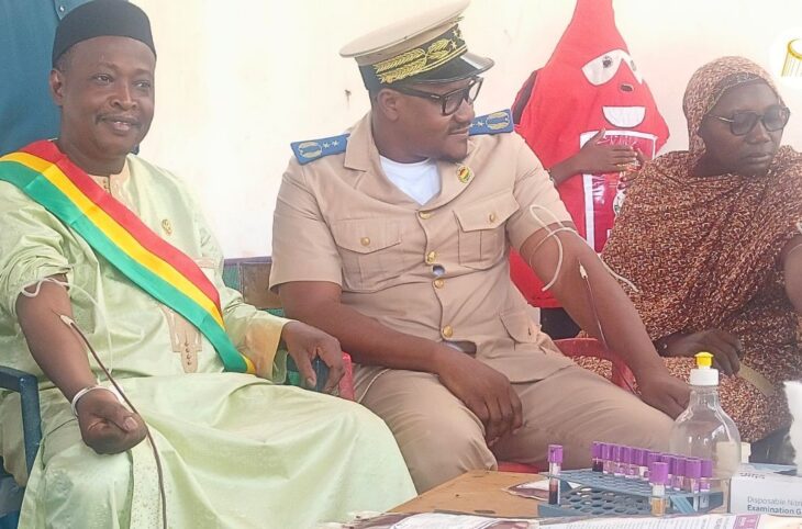 Célébration de la journée mondiale du don de sang à Ségou et à Ansongo