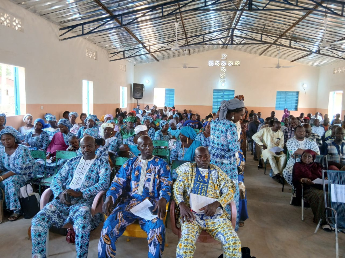 L’Église protestante de Macina est dans du neuf