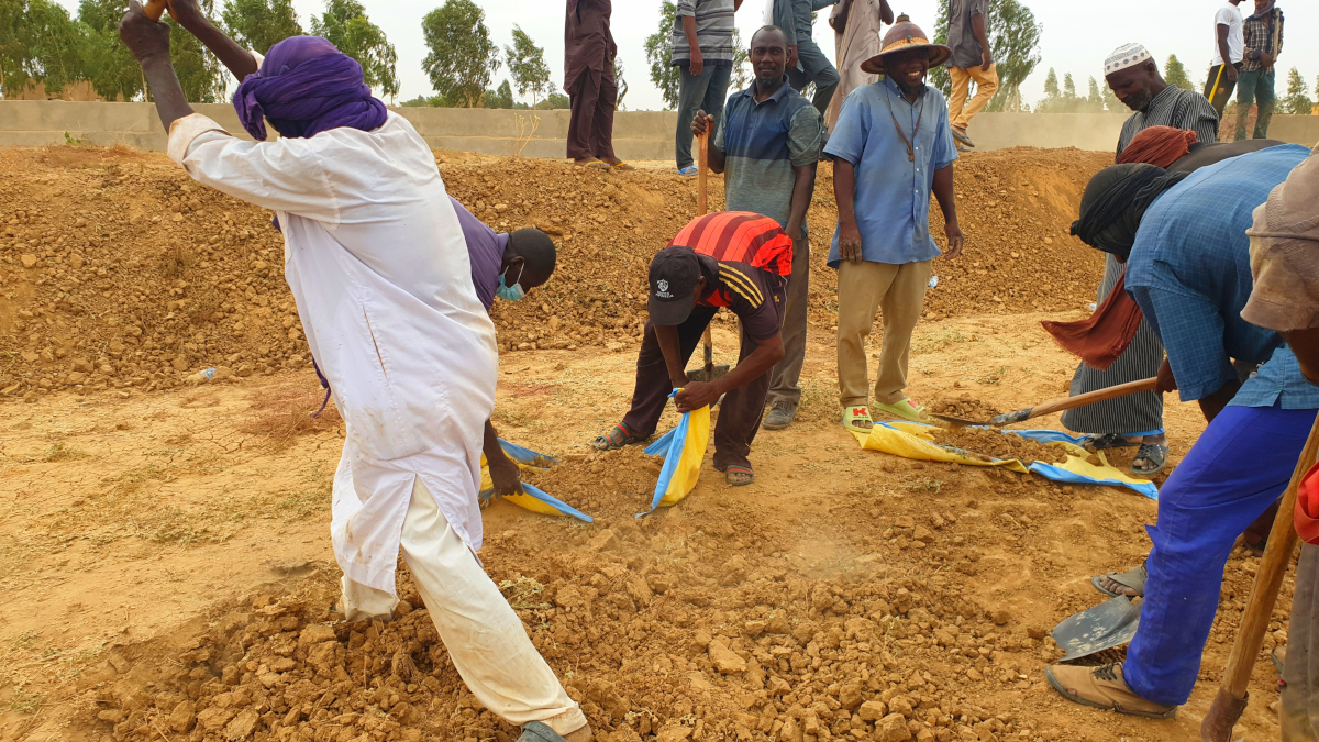 Forte mobilisation à Dire contre les inondations