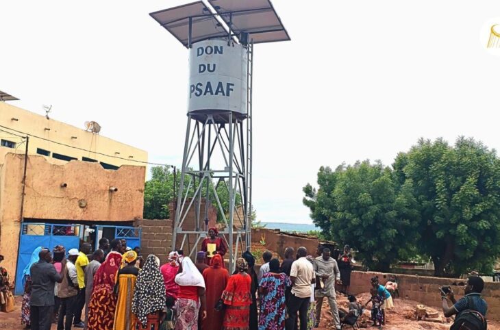 Don de forage à la population du quartier Plateau 3 de Koulikoro