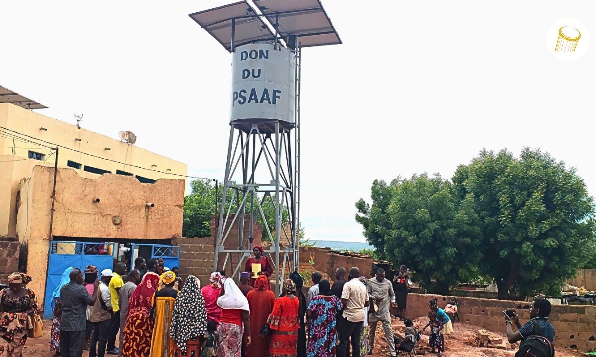Don de forage à la population du quartier Plateau 3 de Koulikoro