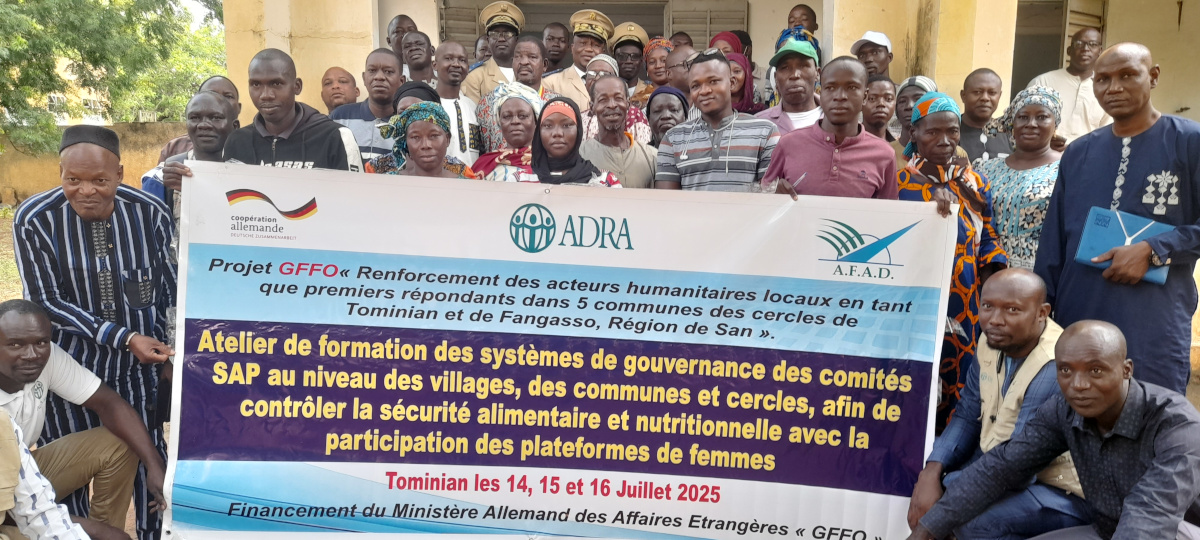 Une rencontre sur la gestion des infrastructures d’eau à Tominian