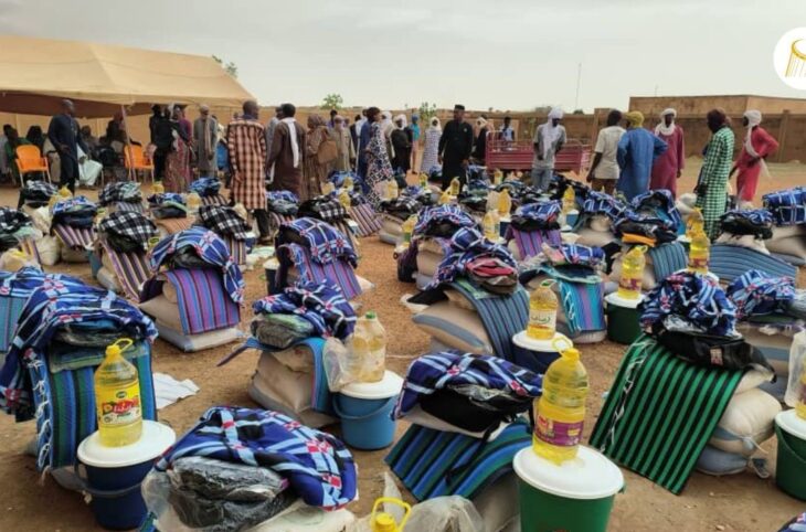 Don de vivres à plus de 80 ménages sinistrés à Ansongo