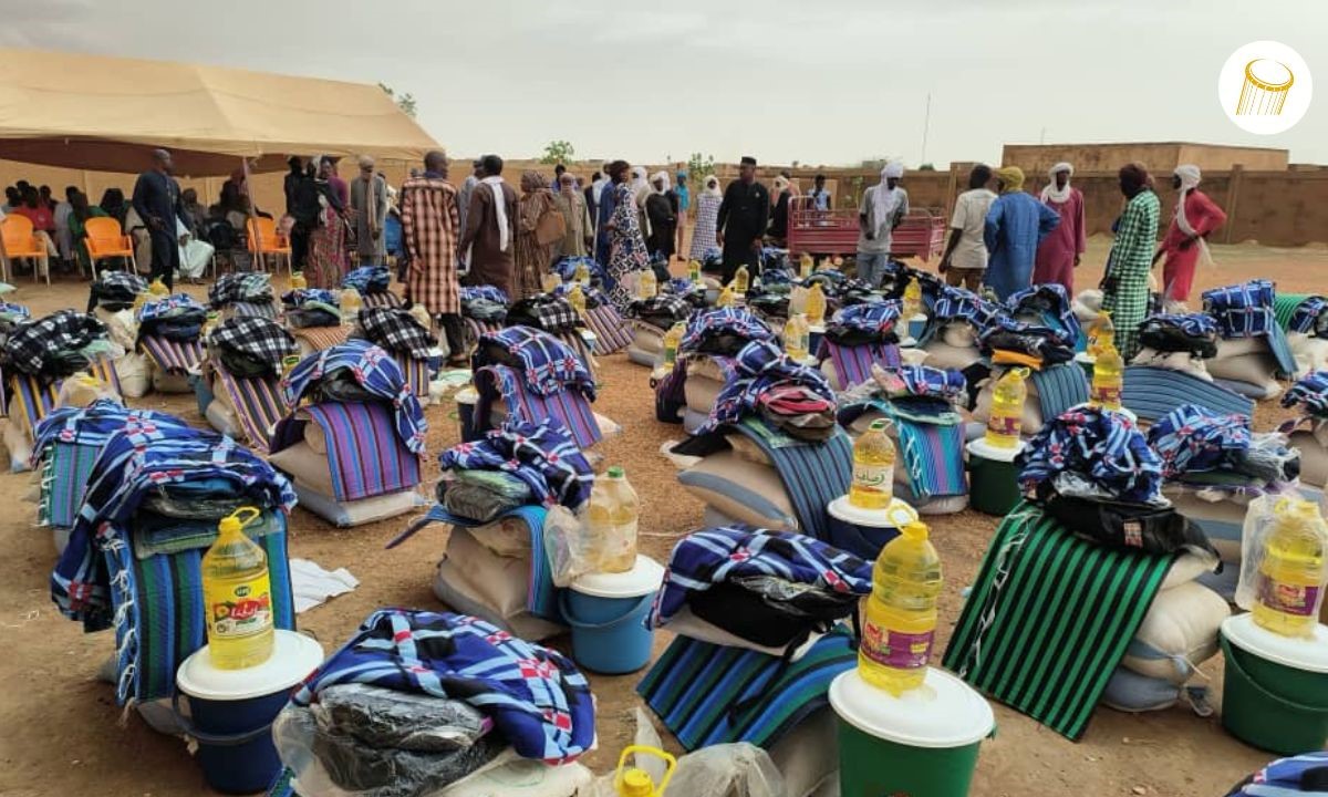 Don de vivres à plus de 80 ménages sinistrés à Ansongo