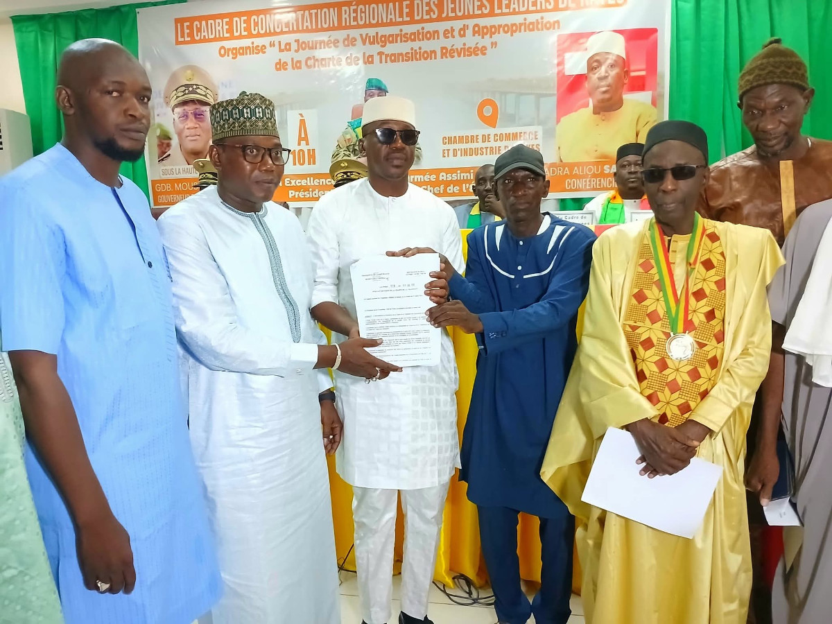 Vulgarisation de la Charte de la Transition Révisée à Kayes