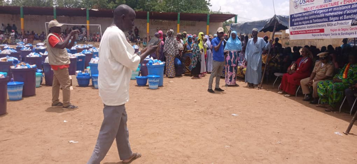 Kits d’hygiène pour 400 ménages déplacés à Macina