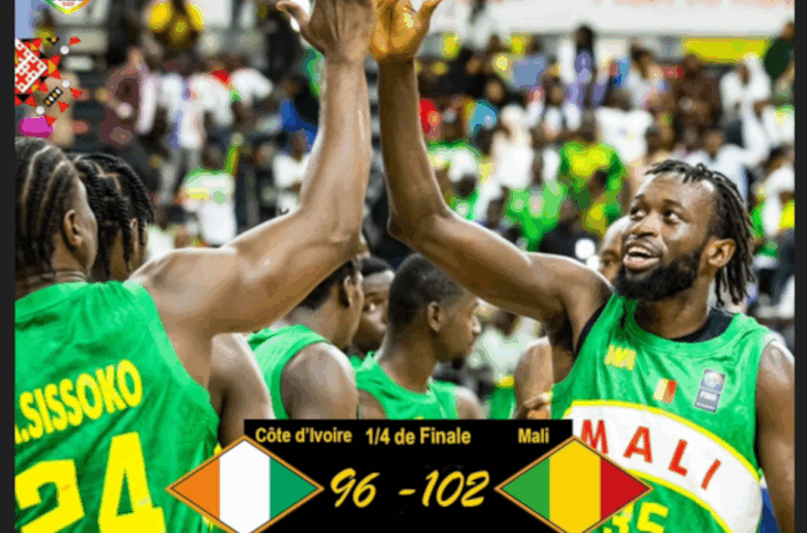 La dernière demi-finale du Mali à l'Afrobasket remonte à 1999