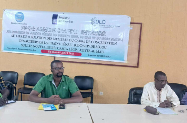 Ségou : journée de concertation sur les réformes législatives