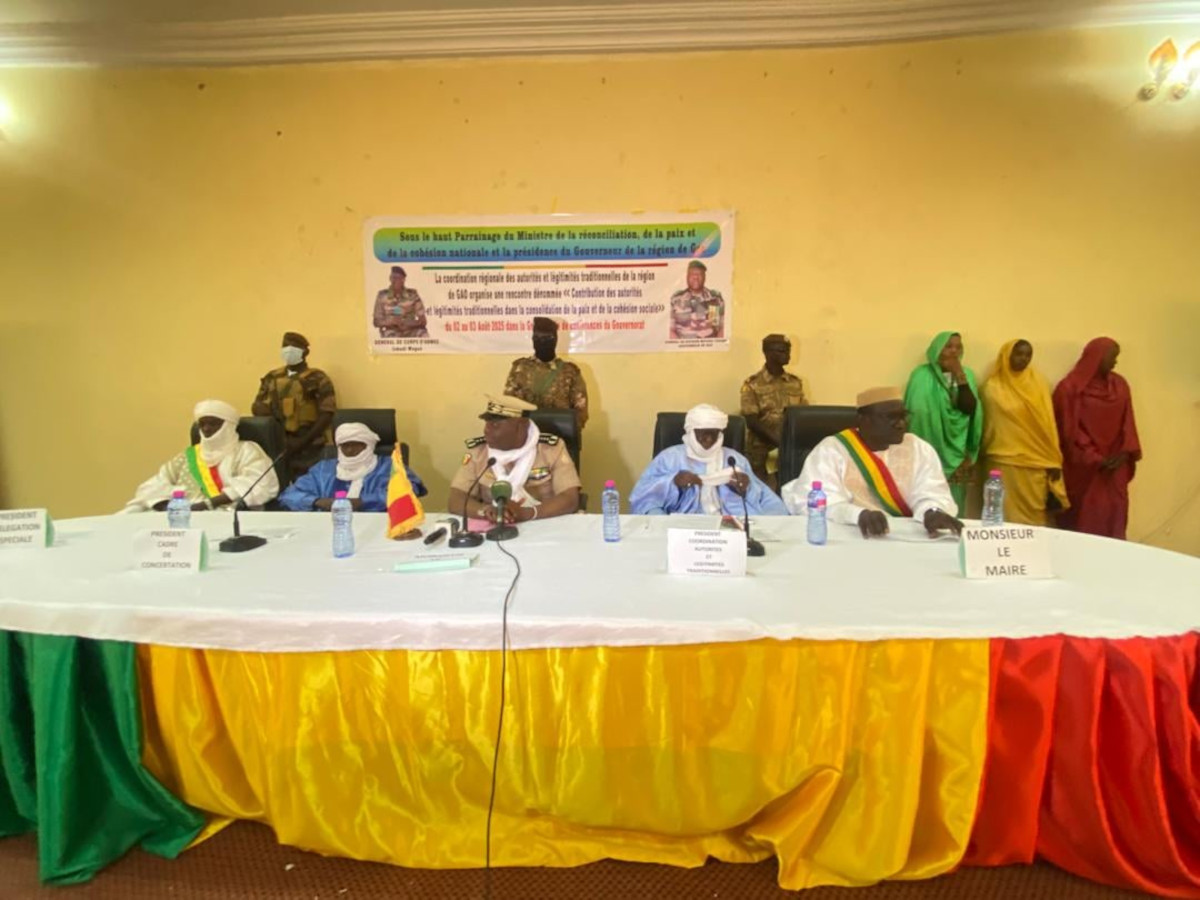 La paix et la cohésion sociale au cœur d’une rencontre à Gao