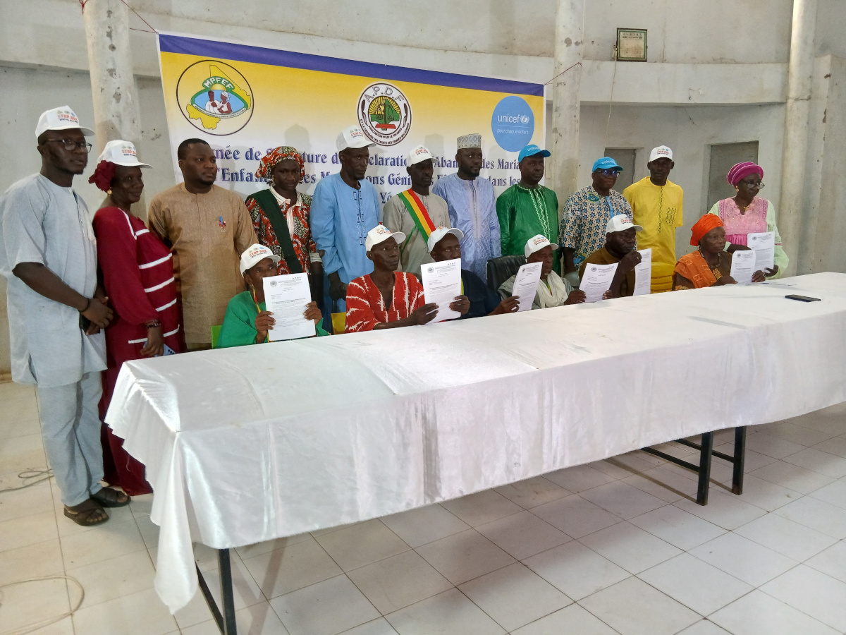 Nioro : 6 villages abandonnent les mariages précoces et les mutilations génitales