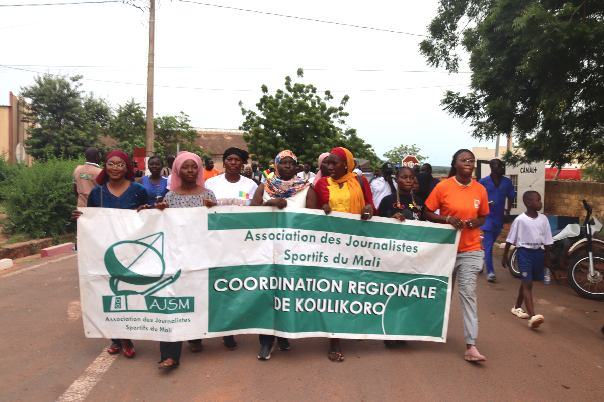Marche citoyenne à Koulikoro