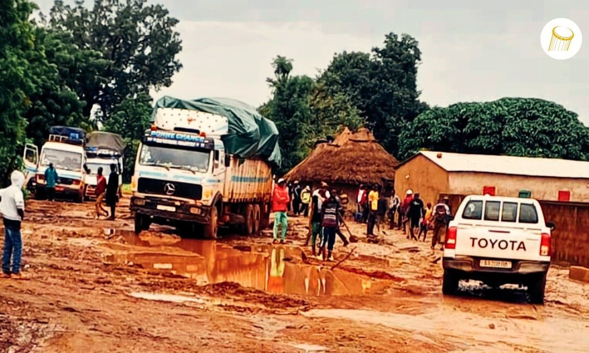 Mahina coupé de Bamako à cause de la dégradation de la route