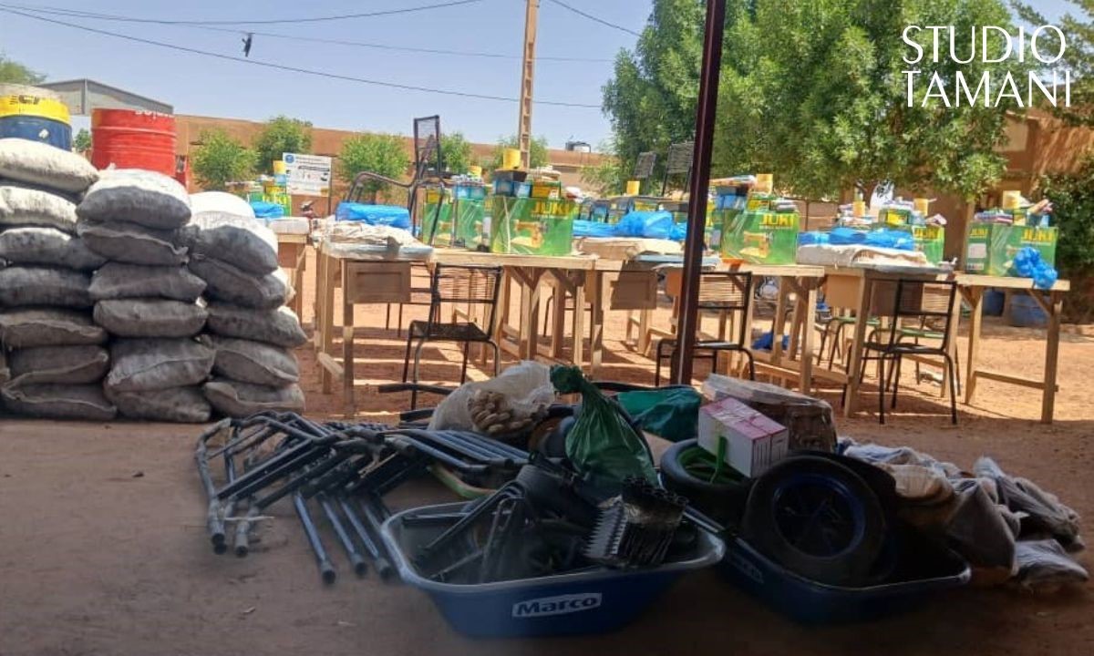 Ansongo : Remise des kits d’embouche ovines et coupe couture