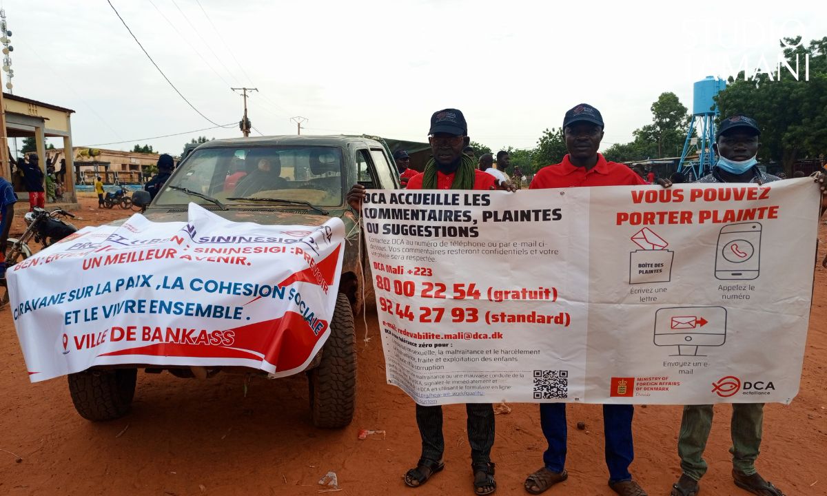 Bankass : une caravane de sensibilisation pour la paix