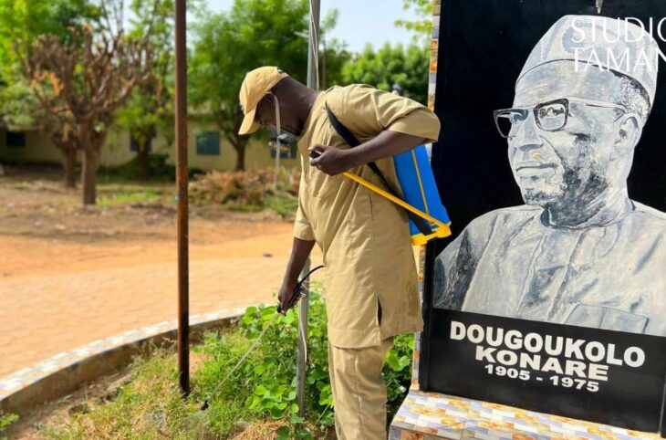 Pulvérisation des écoles publiques à Kayes