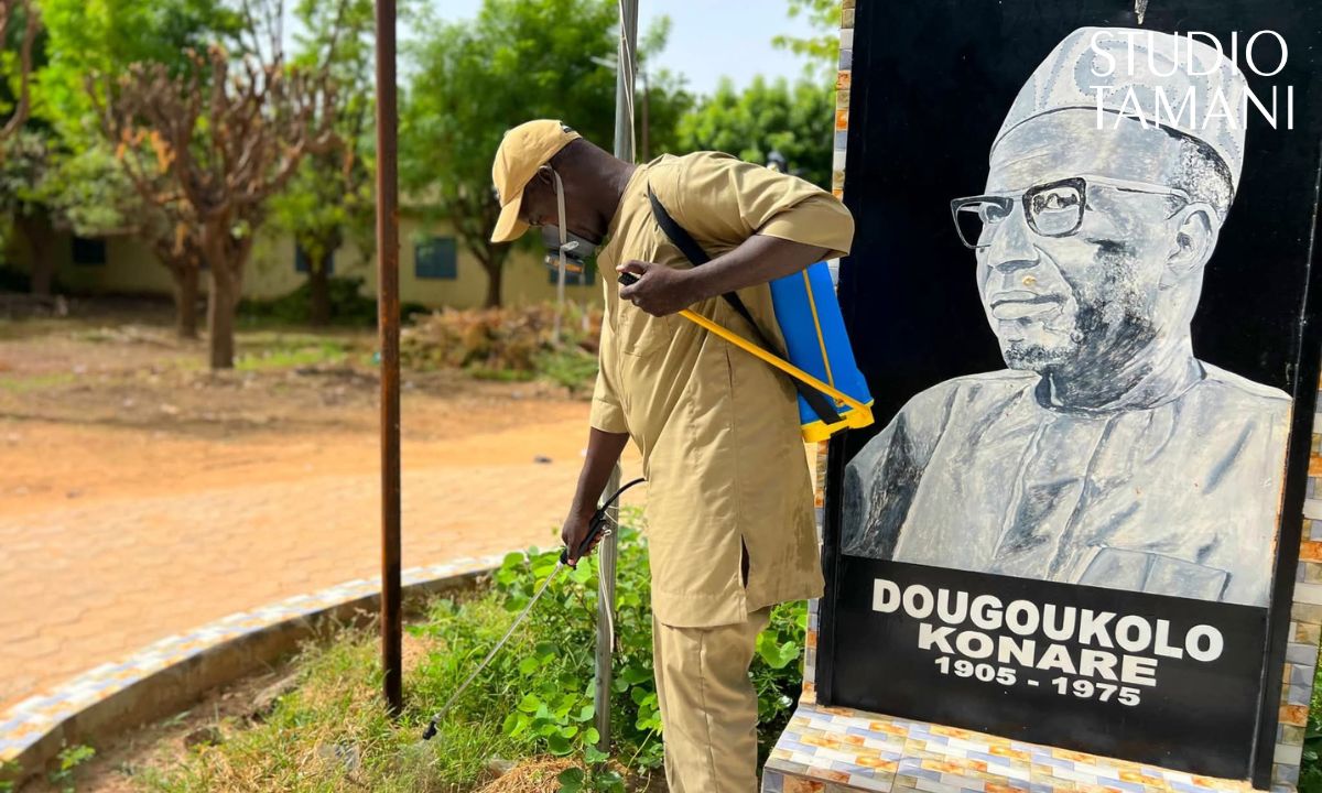 Pulvérisation des écoles publiques à Kayes