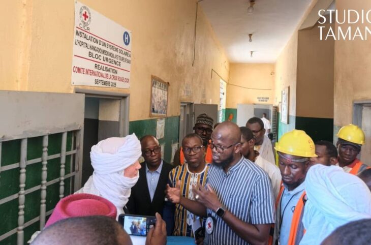 Le CICR visite ses réalisations à Gao