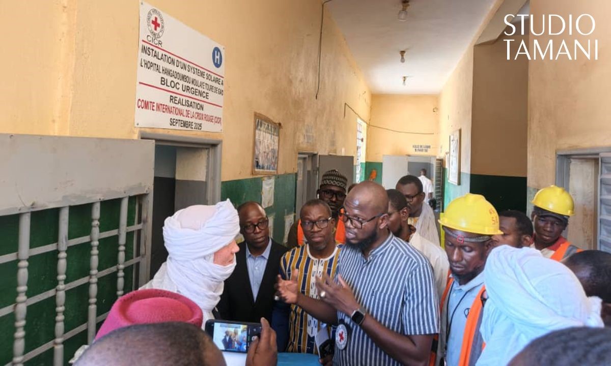 Le CICR visite ses réalisations à Gao
