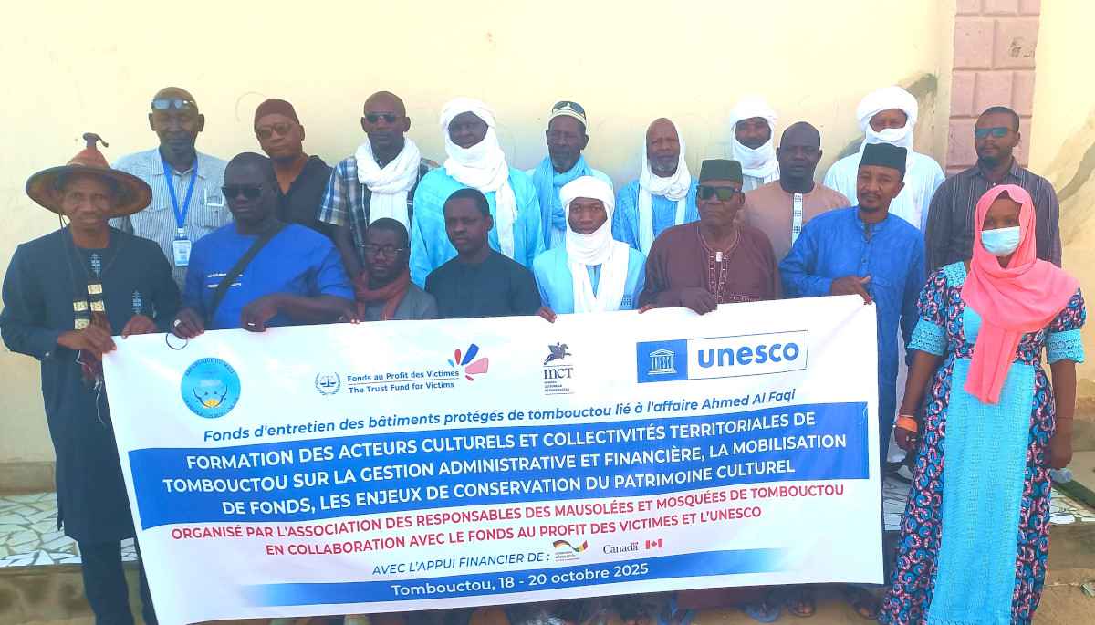 À Tombouctou, les acteurs culturels renforcent leurs capacités de gestion du patrimoine
