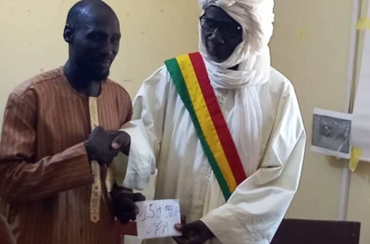 Bourem : don de maillots pour le football