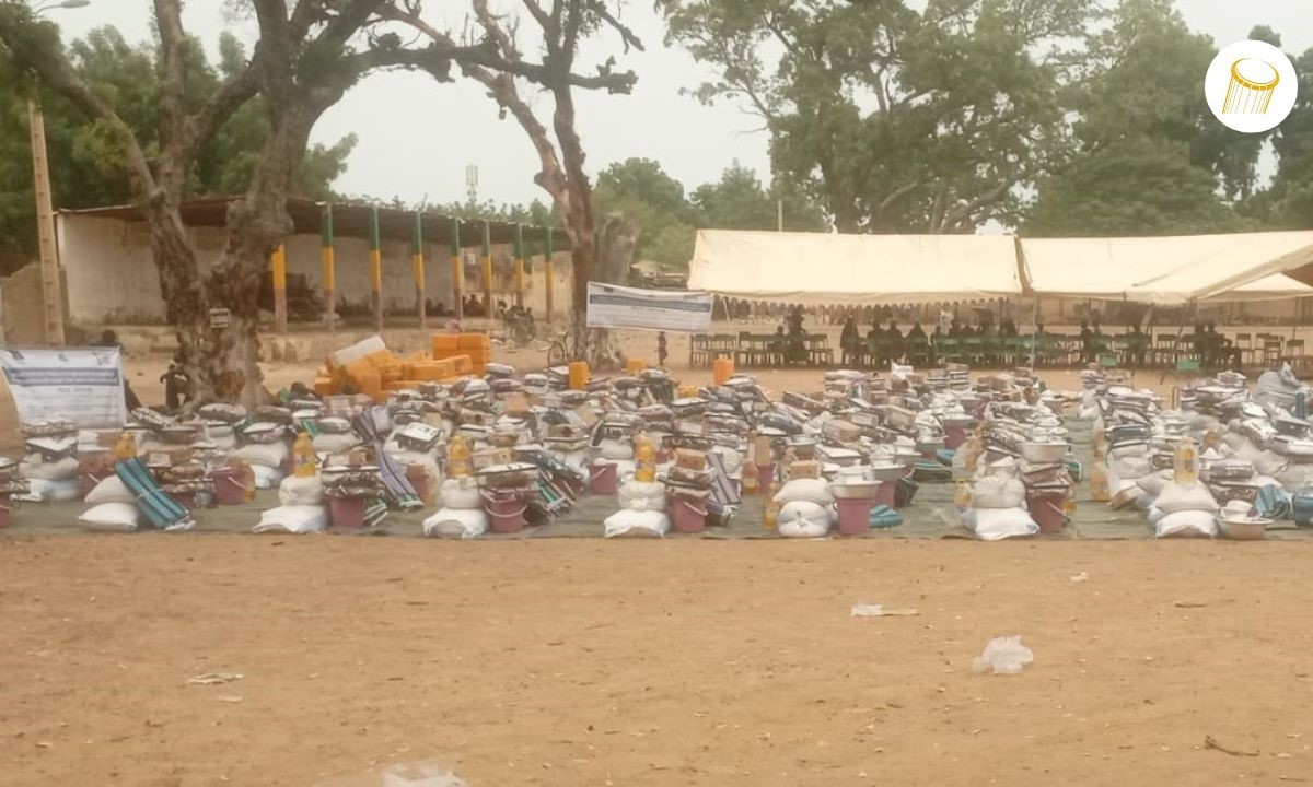 Macina : distribution de kits alimentaires aux déplacés
