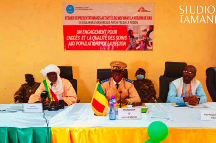 MSF présente à Gao son bilan et ses perspectives 2026