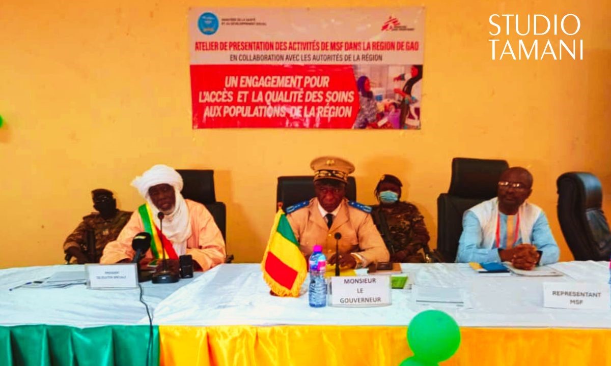 MSF présente à Gao son bilan et ses perspectives 2026
