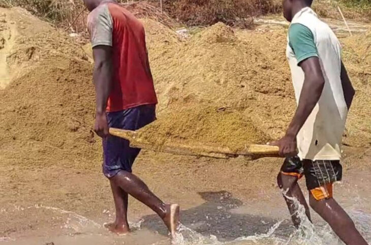 Koulikoro : le prix du sable en baisse sur le marché local