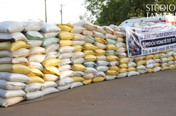 Koulikoro : distribution de vivres aux ménages démunis