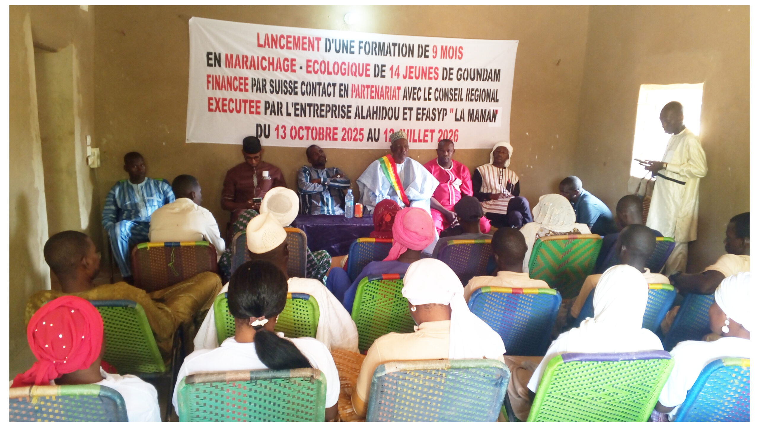 Goundam : formation des jeunes en maraîchage écologique