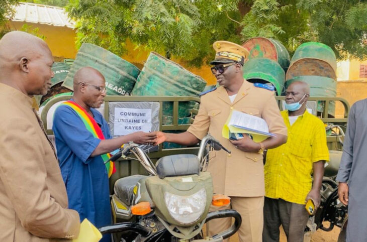 Kayes : 7 communes dotées de matériels et équipements d’assainissement