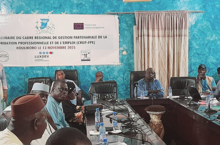 KOULIKORO :  Renforcement de la coordination sur la formation et l’emploi