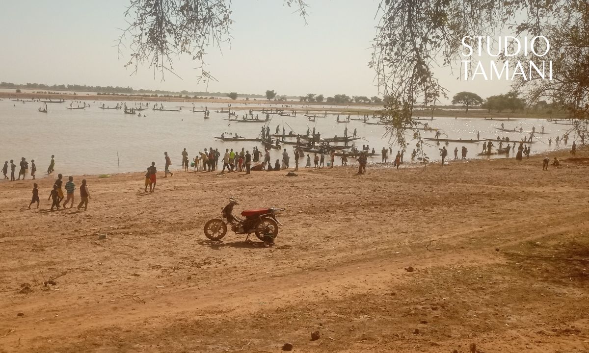 Kokry Bozo dans le cercle de Macina, organise sa grande pêche collective