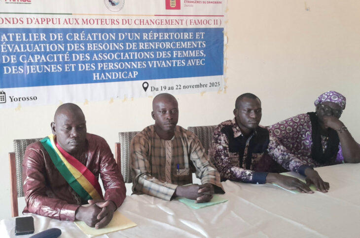 Yorosso : renforcement de capacité des organisations communautaires