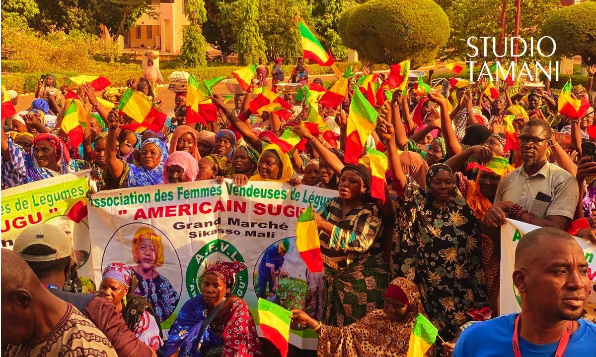 À Sikasso, les femmes soutiennent les forces de défense et sécurité