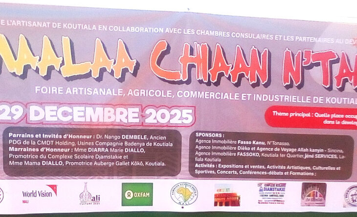La foire artisanale agricole et commerciale ouverte à Koutiala