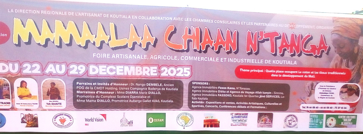 La foire artisanale agricole et commerciale ouverte à Koutiala