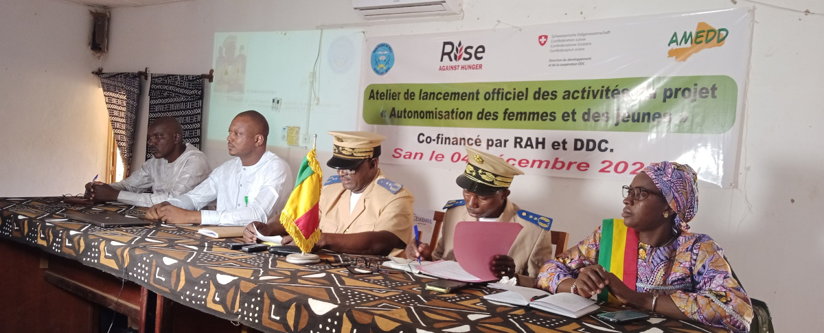 Un nouveau projet pour l’autonomisation des femmes et des jeunes de San et Koutiala