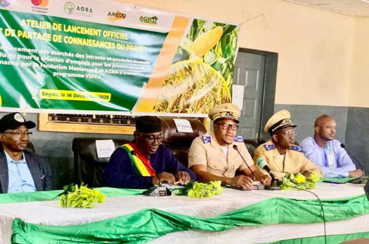 Démarrage d'un projet de plus de 20 000 emplois pour les jeunes de Ségou