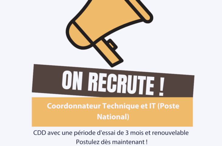 AVIS DE RECRUTEMENT