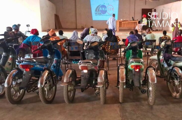 Des personnes en situation de handicap formées sur le code de la route à Koulikoro