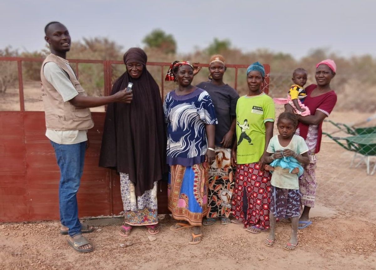 Don d’un périmètre maraîcher aux femmes de Bounouba Kapékesso