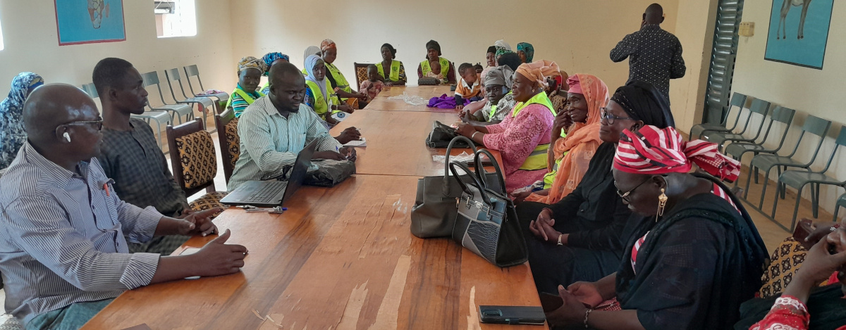 Yorosso: formation des femmes déplacées en saponification
