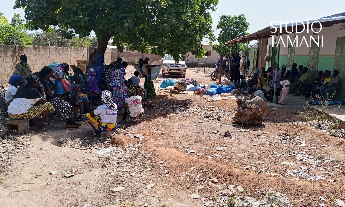 La Croix-Rouge malienne au chevet des déplacés de Loulouni
