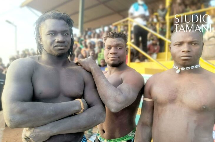 Mamadou Togo vainqueur de la lutte traditionnelle à Koro