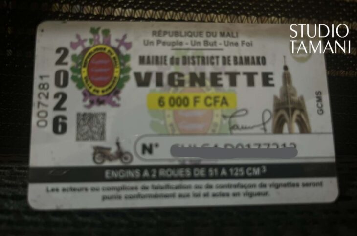 Tombouctou : les vignettes 2026 disponibles pour les motos