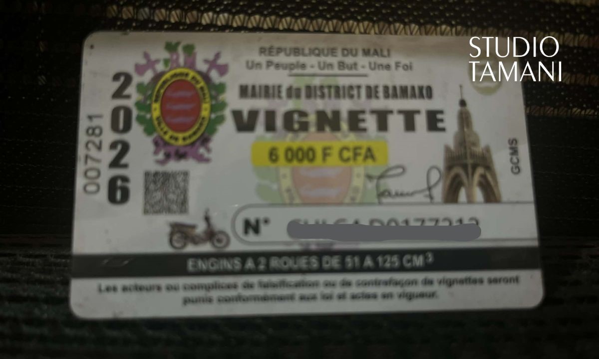 Tombouctou : les vignettes 2026 disponibles pour les motos